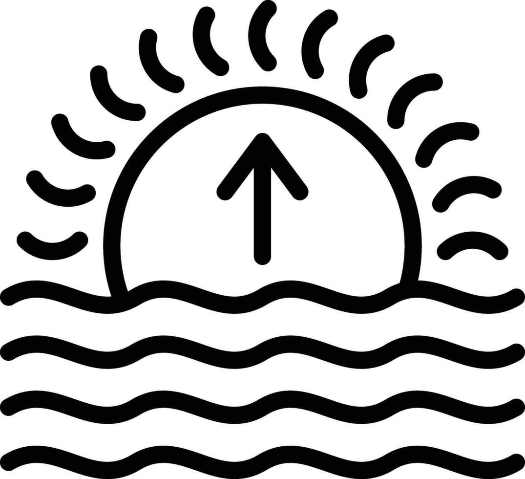 Sunrise Vector Icon