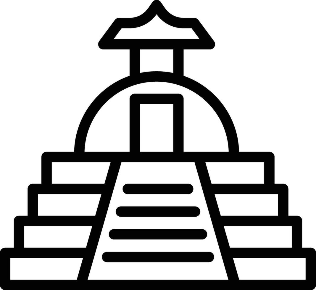 mesoamericano vector icono