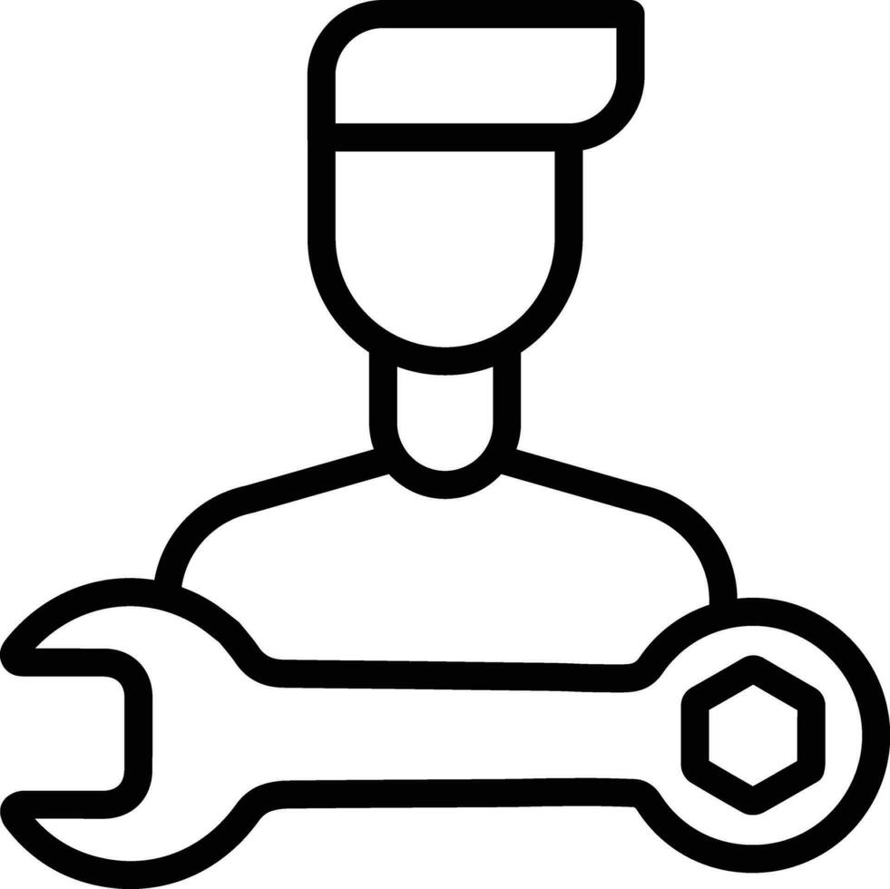 Mechanic Vector Icon