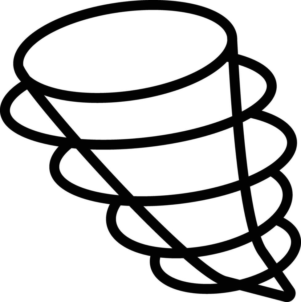 Tornado Vector Icon
