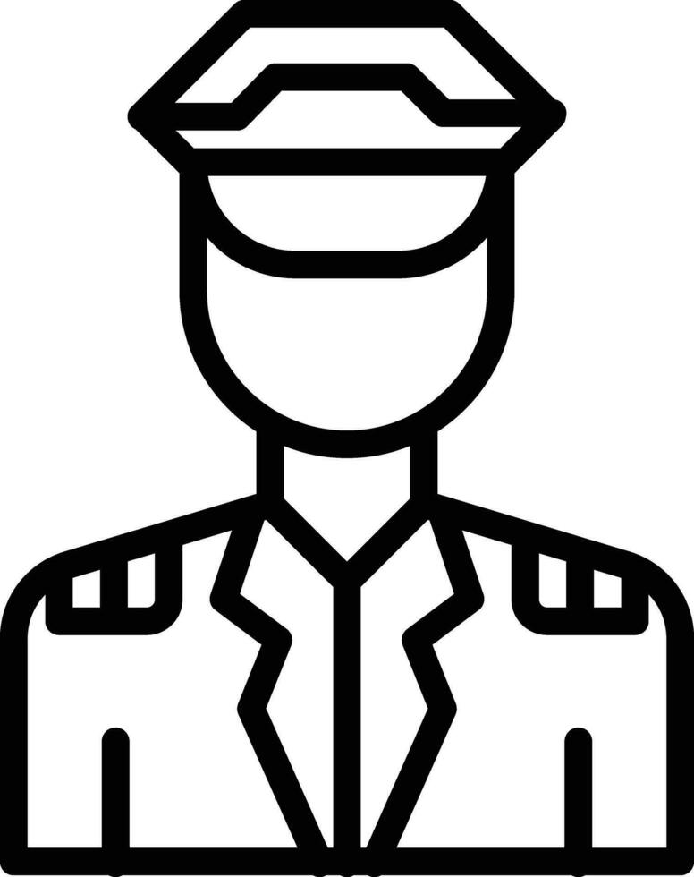 Pilot Vector Icon