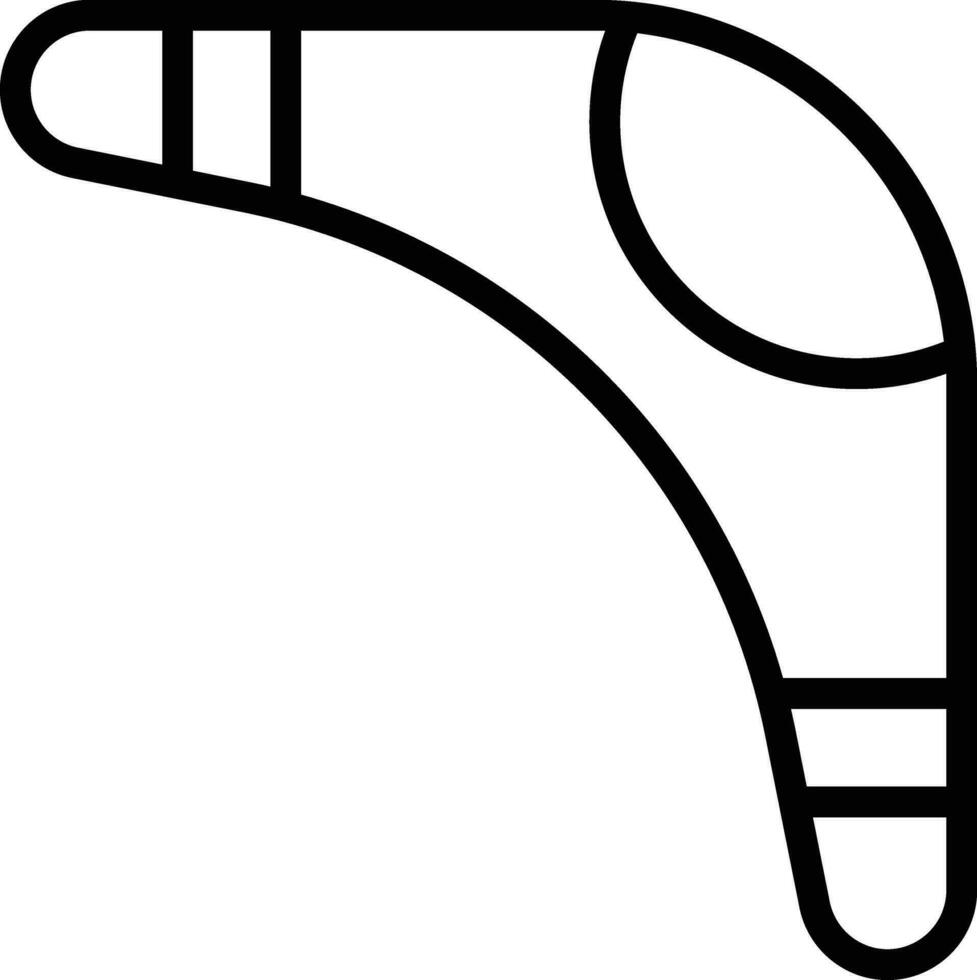 Boomerang Vector Icon