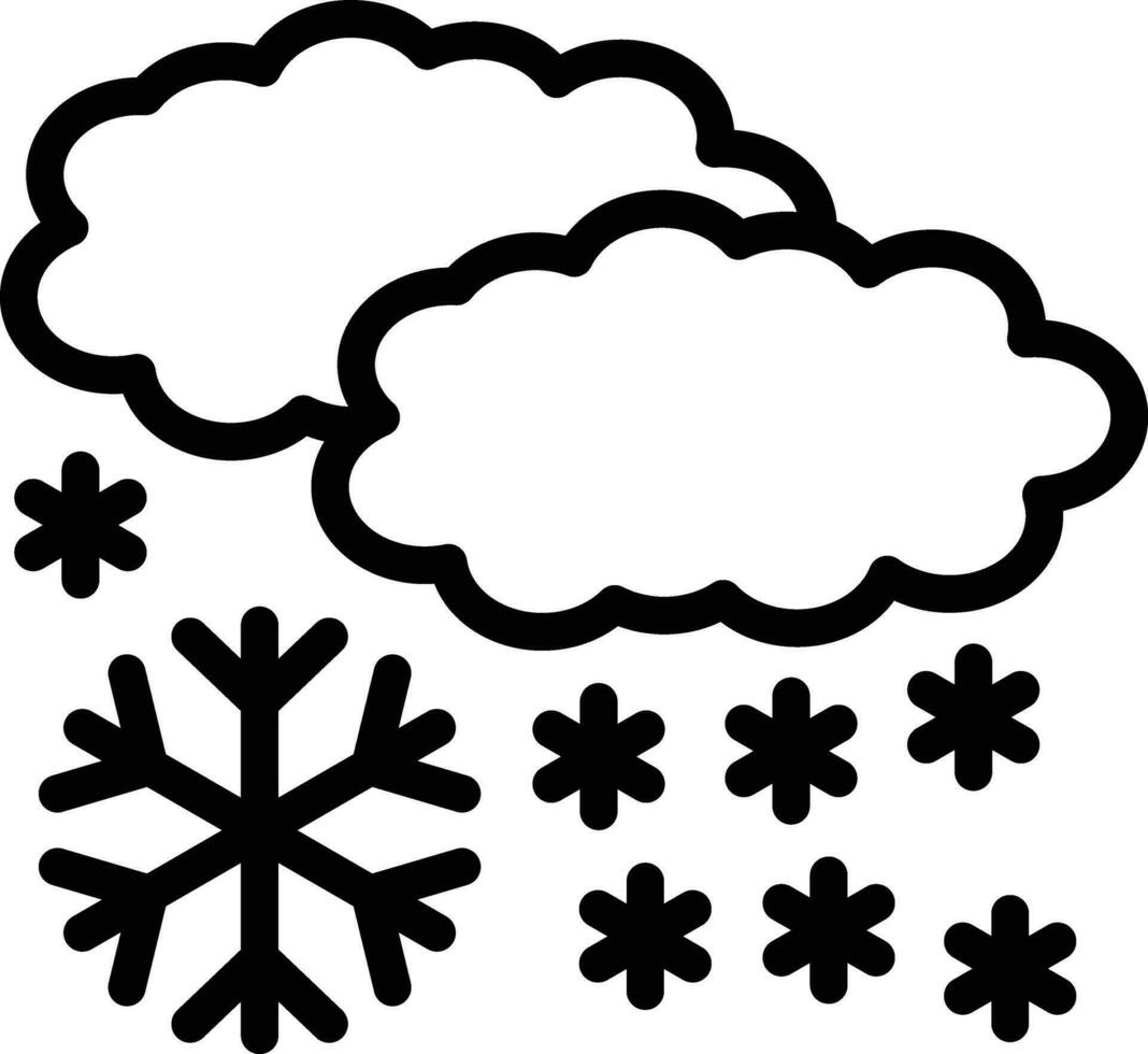 Snowy Vector Icon