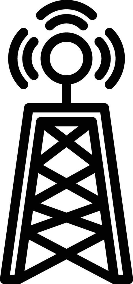 Broadcast Vector Icon
