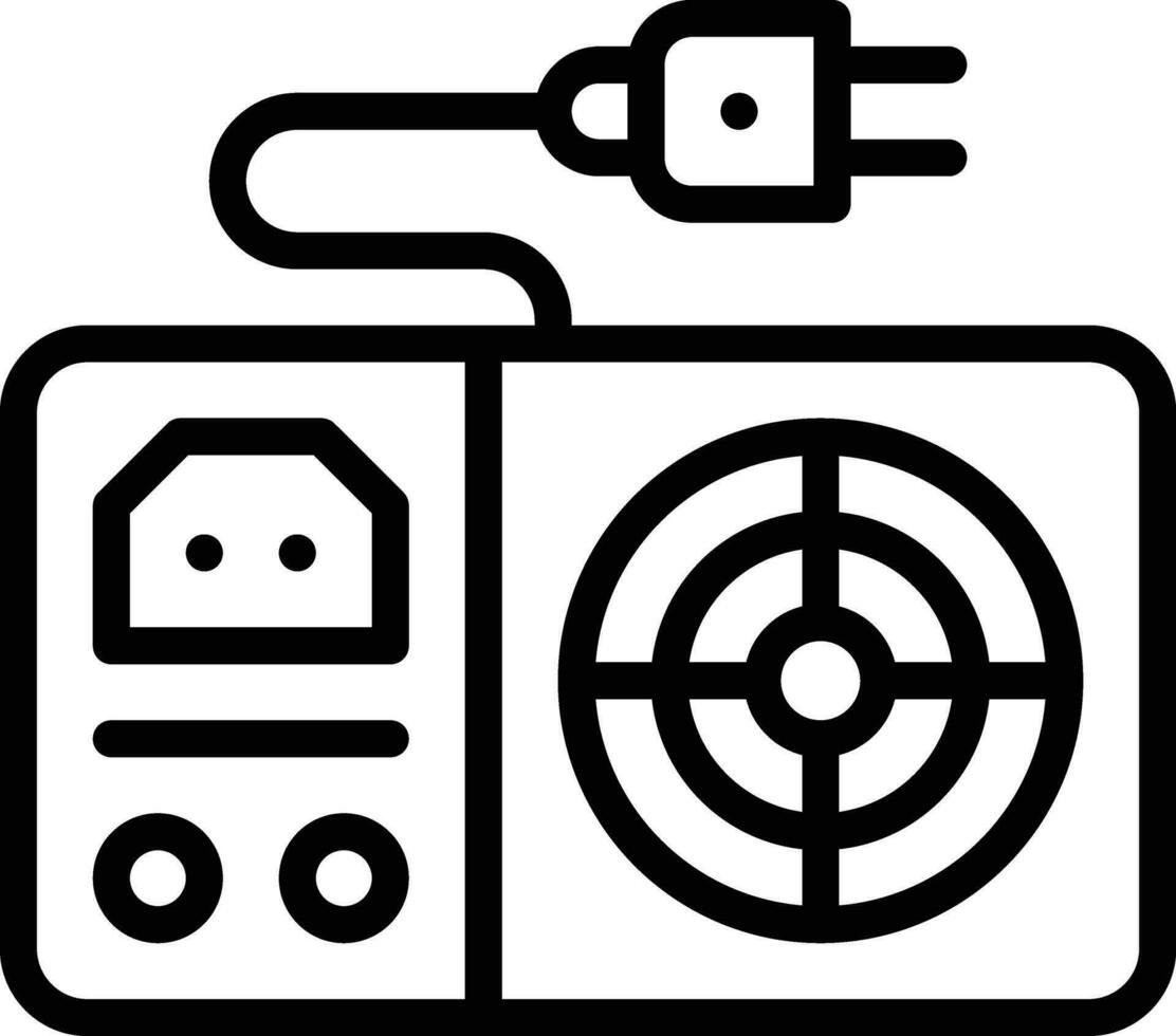 Power Supply Vector Icon