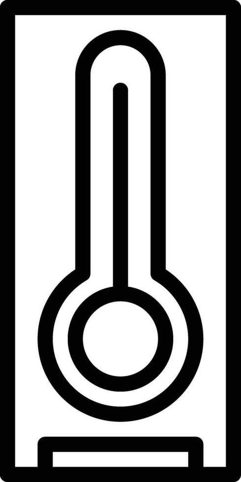 Smart Temperature Vector Icon