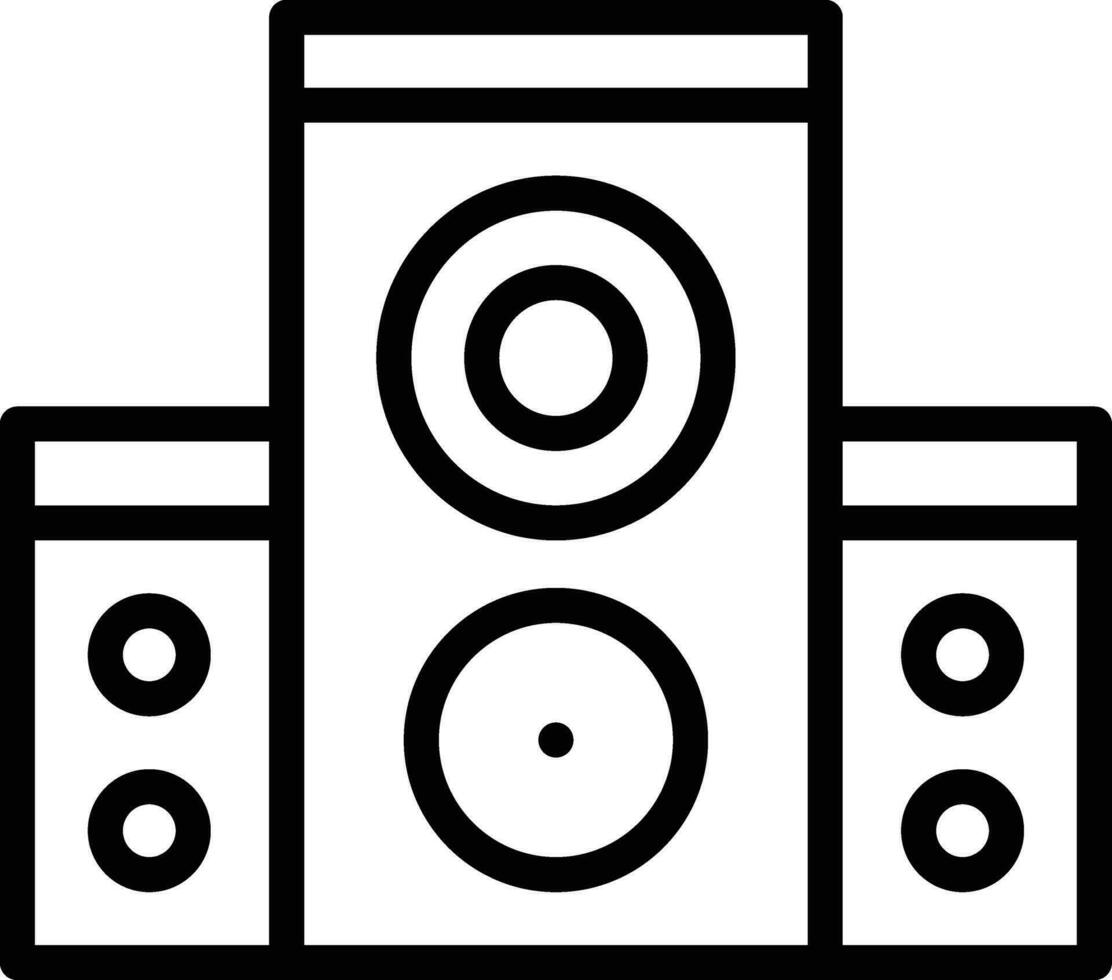 Speaker Vector Icon