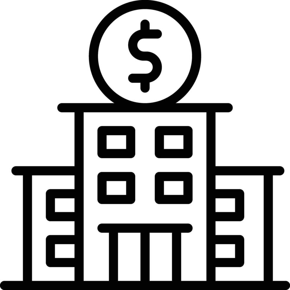 Hotel Cost Vector Icon