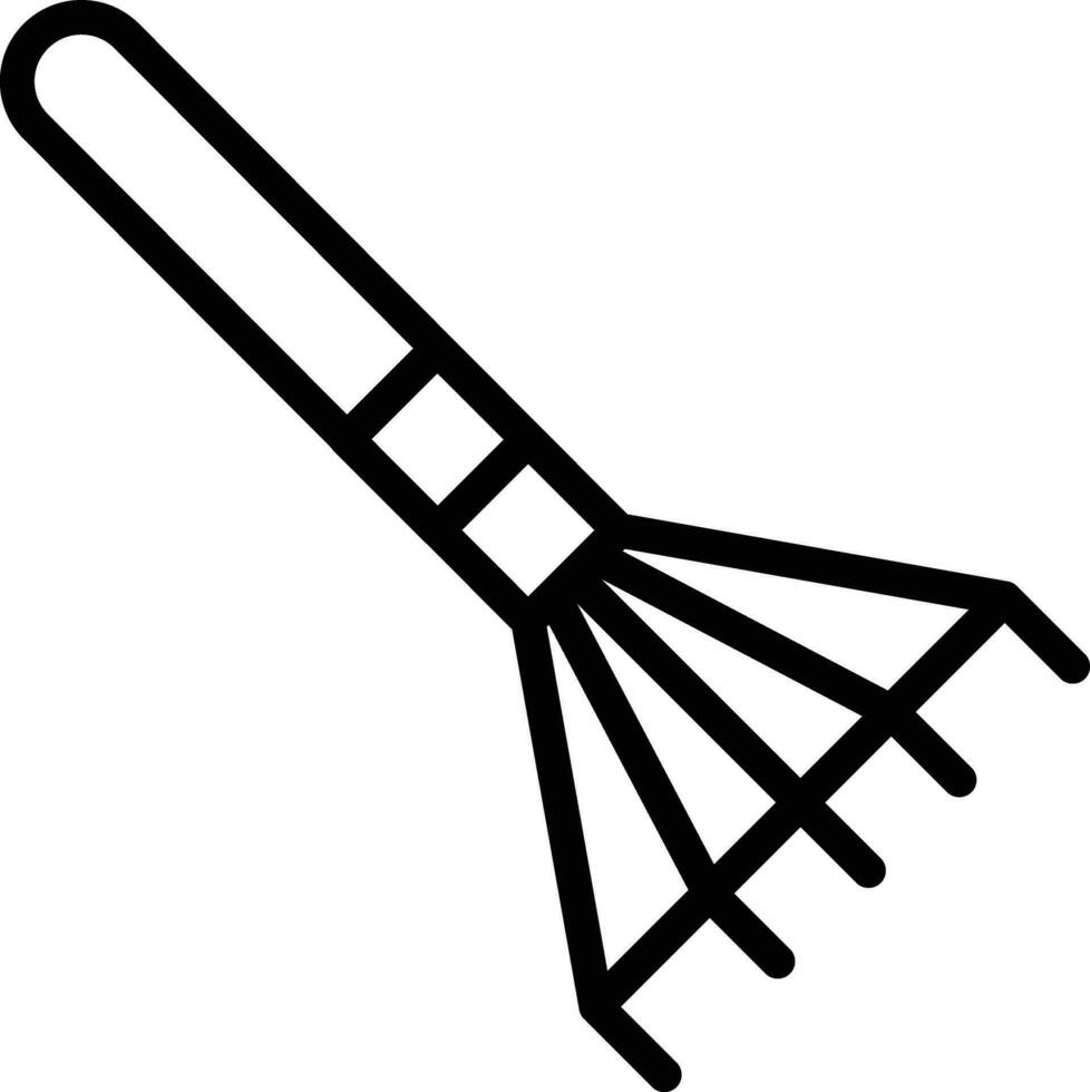Rake Vector Icon
