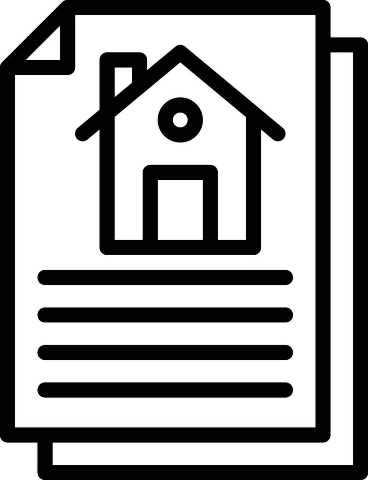 Property Agreement Vector Icon