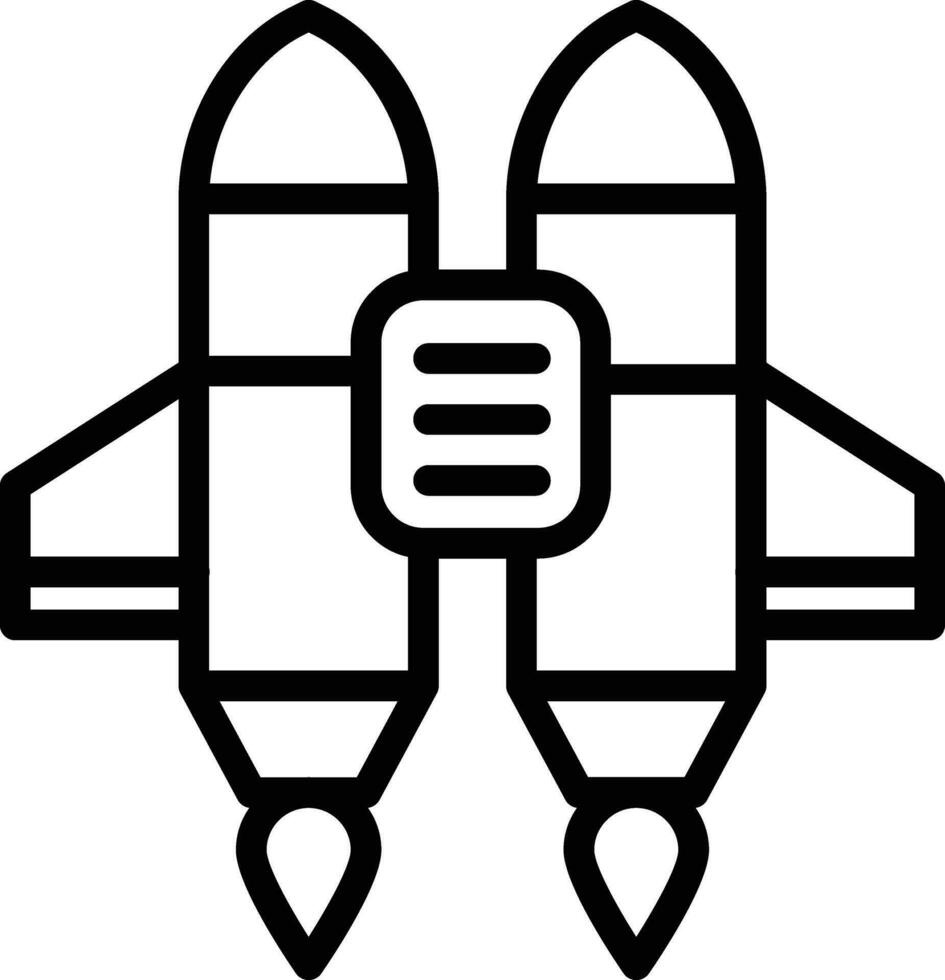 Jetpack Vector Icon