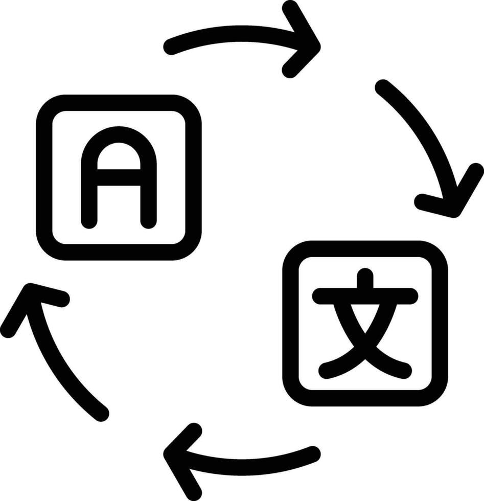 Translate Vector Icon