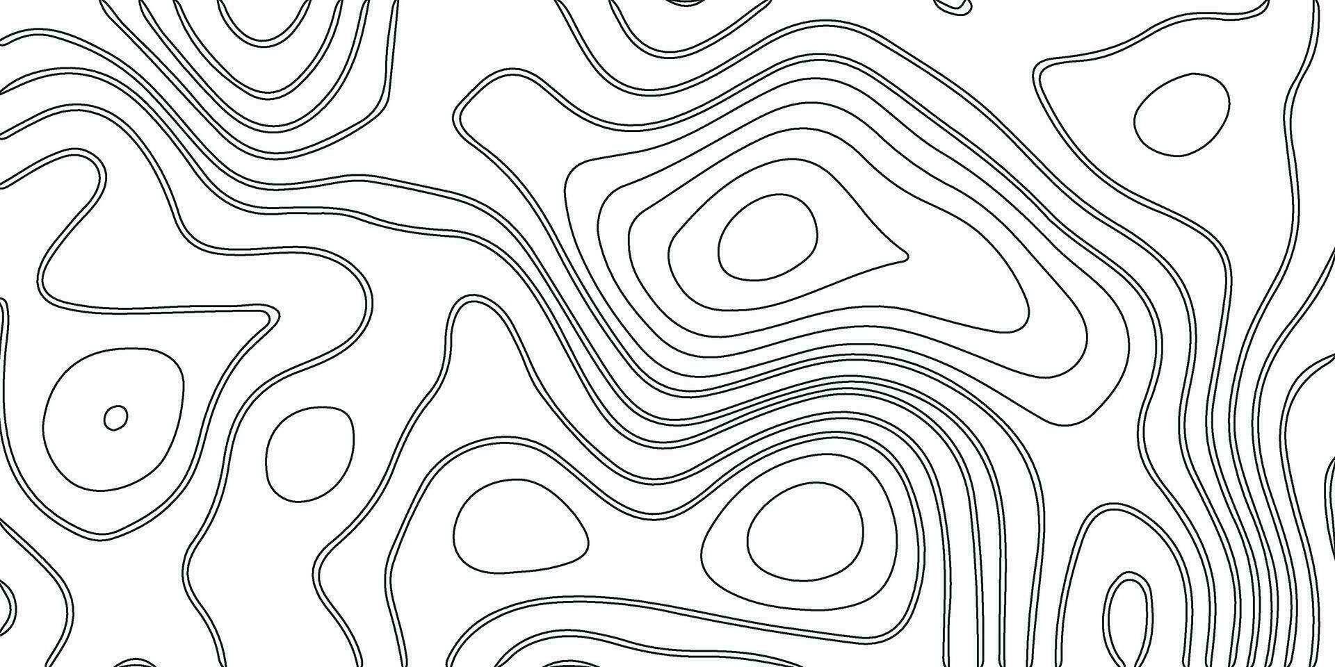 pattern with lines. topographic map seamless pattern. abstract topography vector background