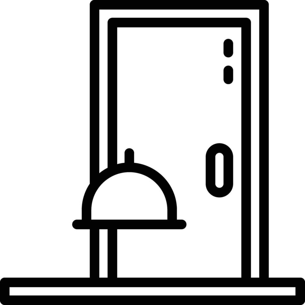 Door Delivery Vector Icon