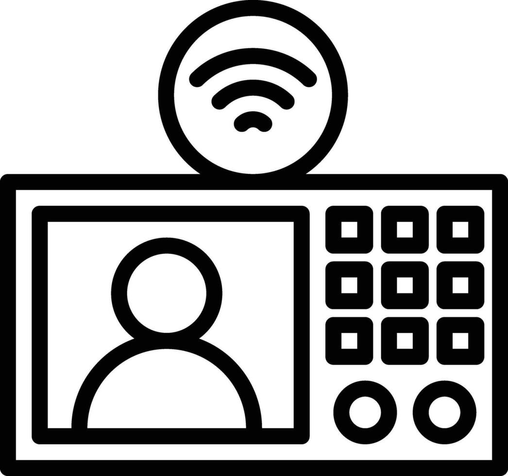 Intercom Vector Icon