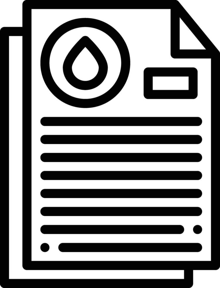 Oil Contract Vector Icon