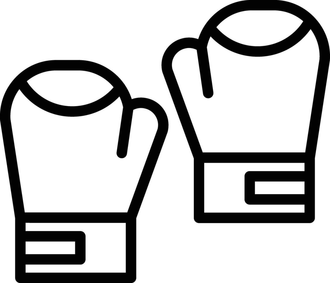 Boxing Gloves Vector Icon