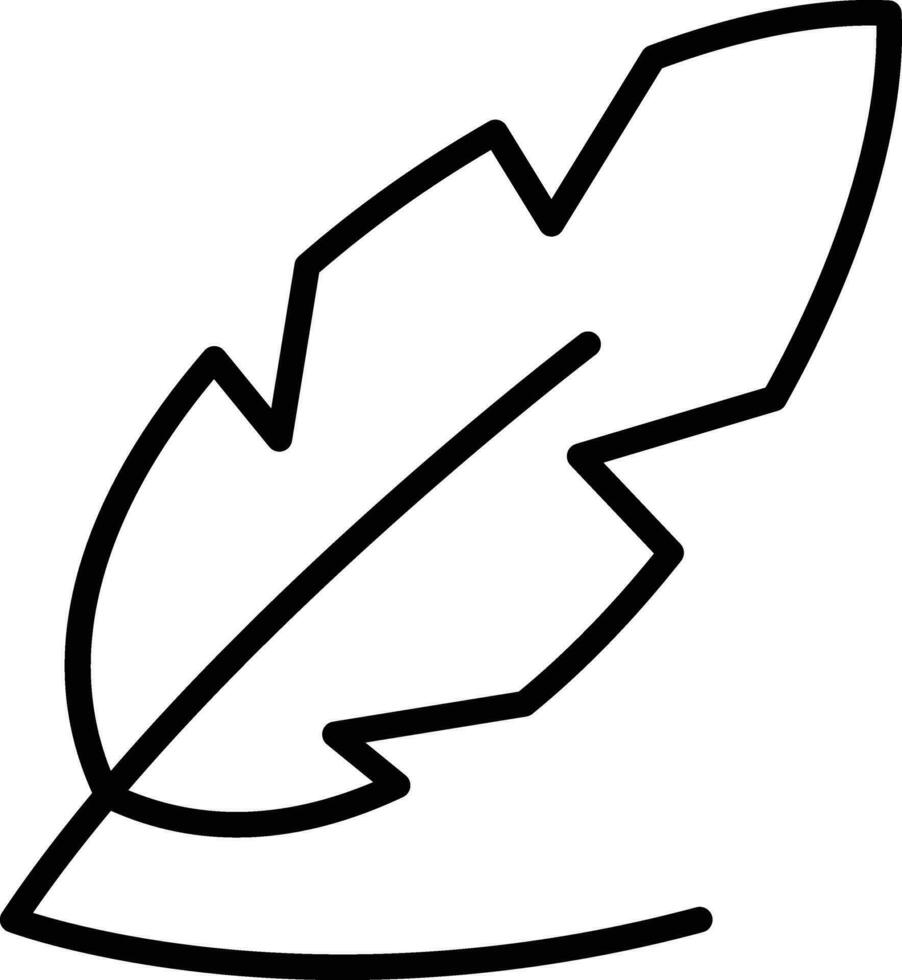 Writing Feather Vector Icon