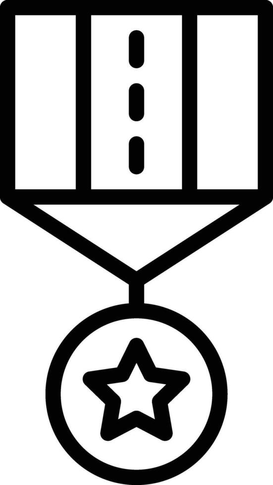 Army Medal Vector Icon