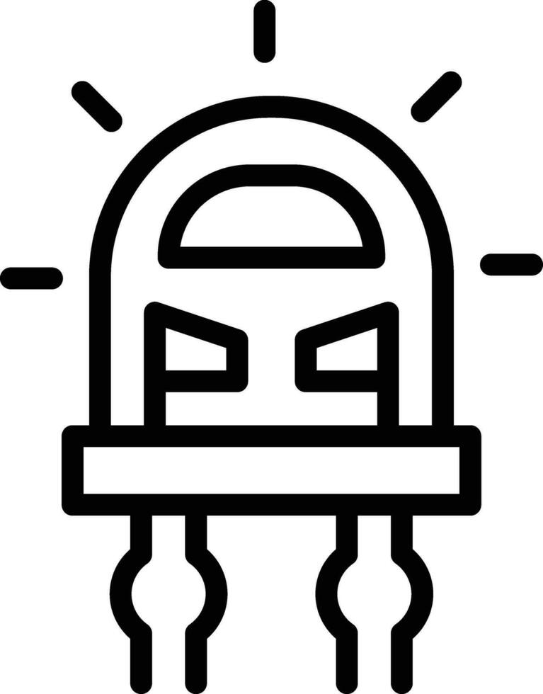 Diode Vector Icon