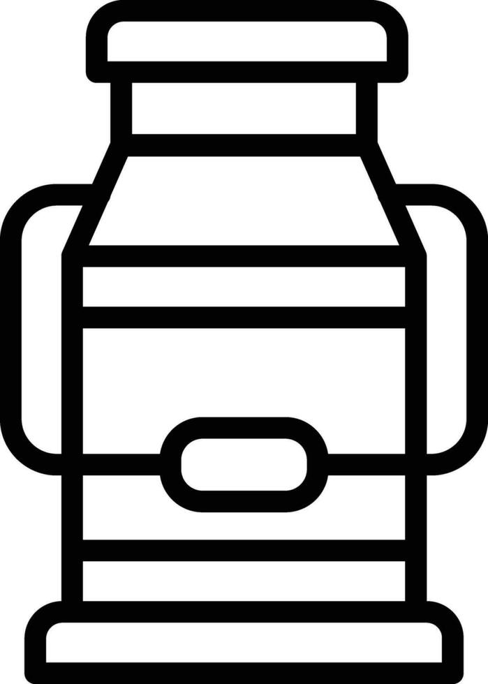 Milk Tank Vector Icon