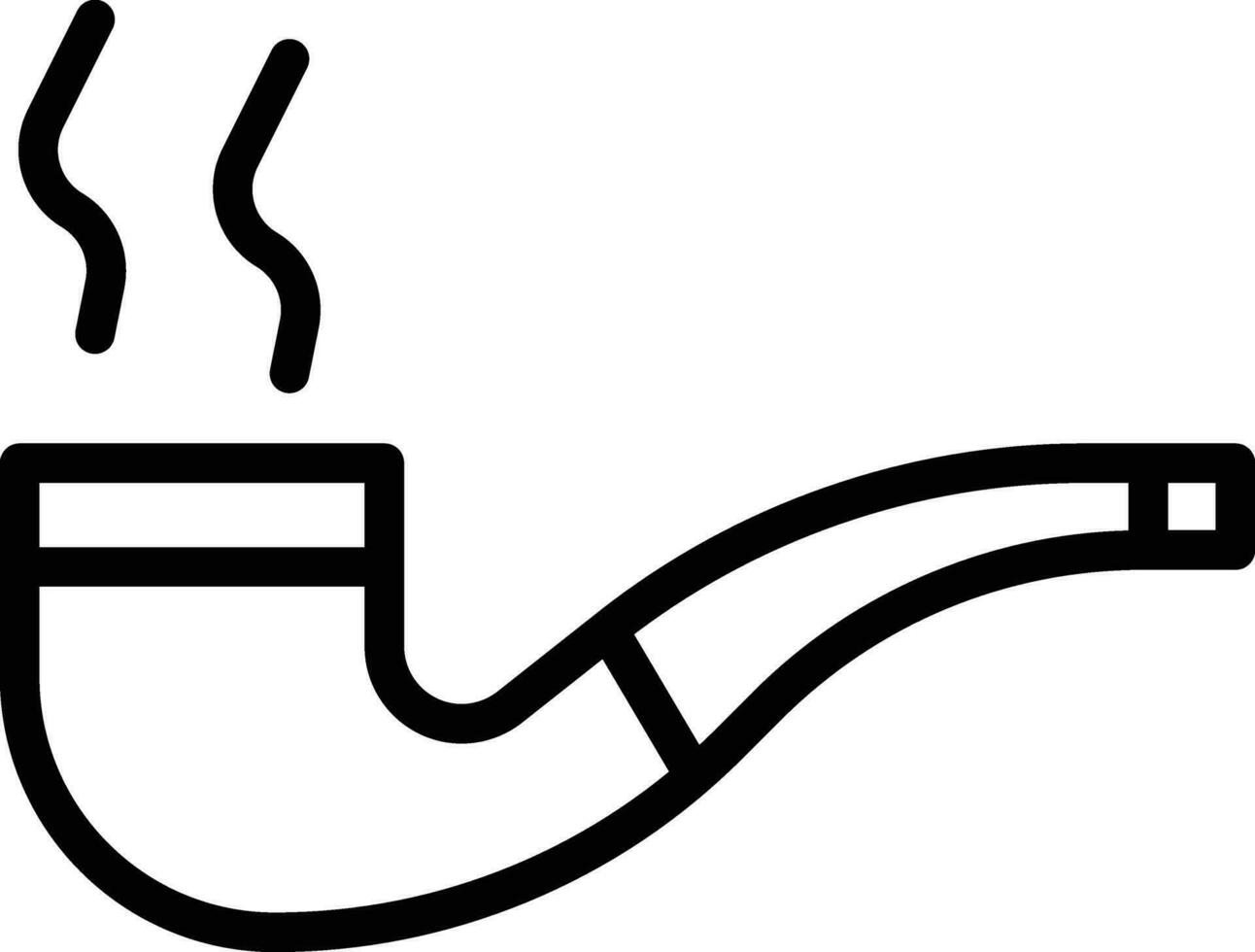 Smoking Pipe Vector Icon