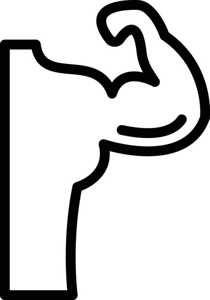 Muscles Vector Icon