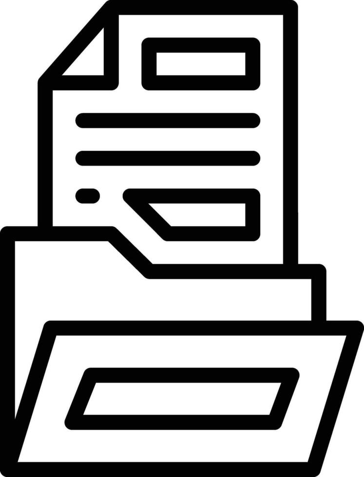 icono de vector de archivos