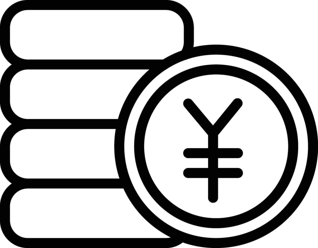 Yen Currency Vector Icon