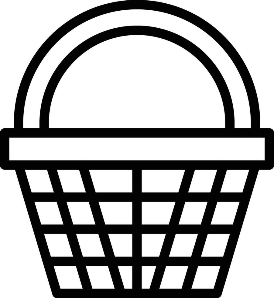 Shopping Basket Vector Icon