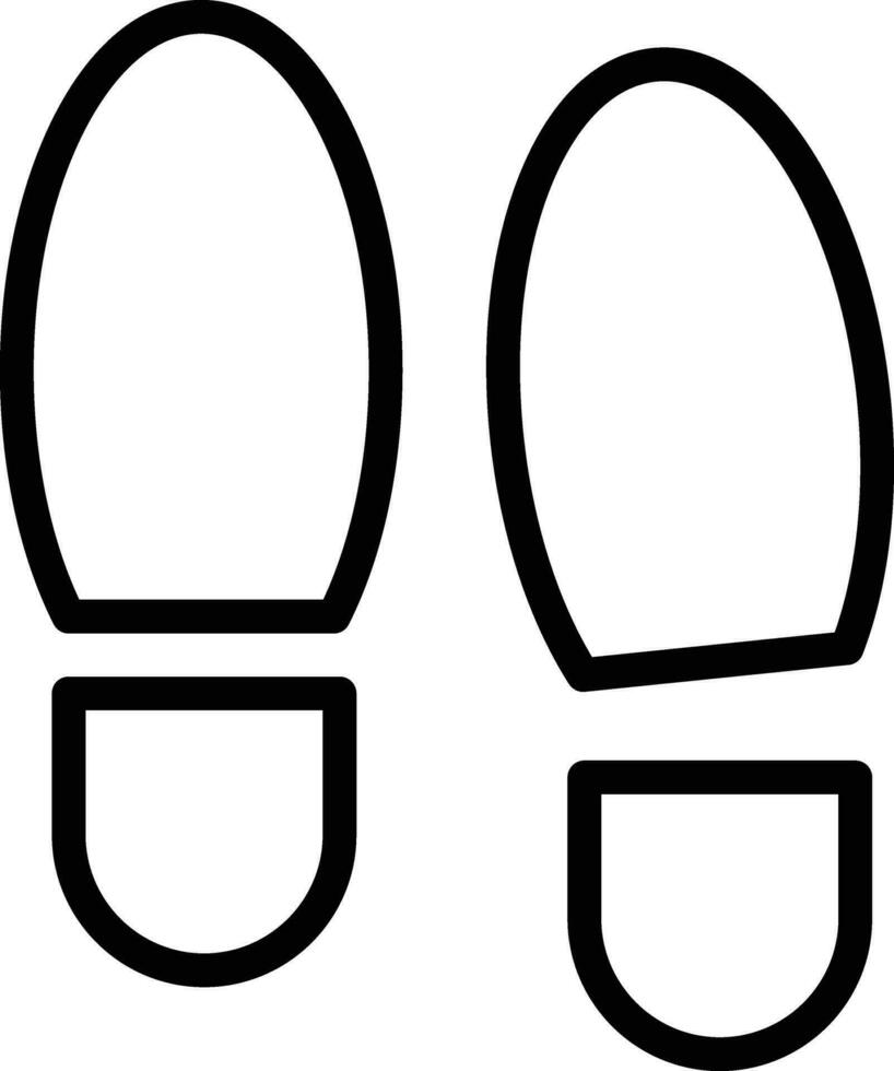 Footprint Vector Icon