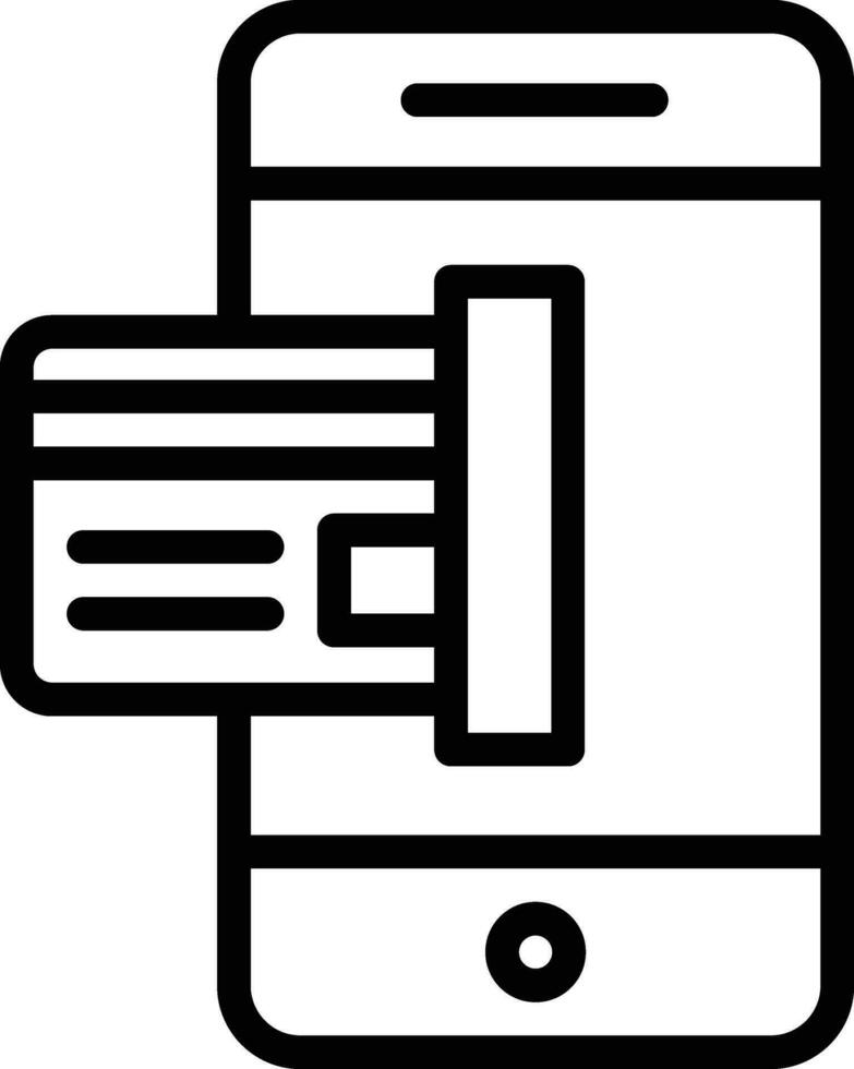 Smartphone Payment Vector Icon