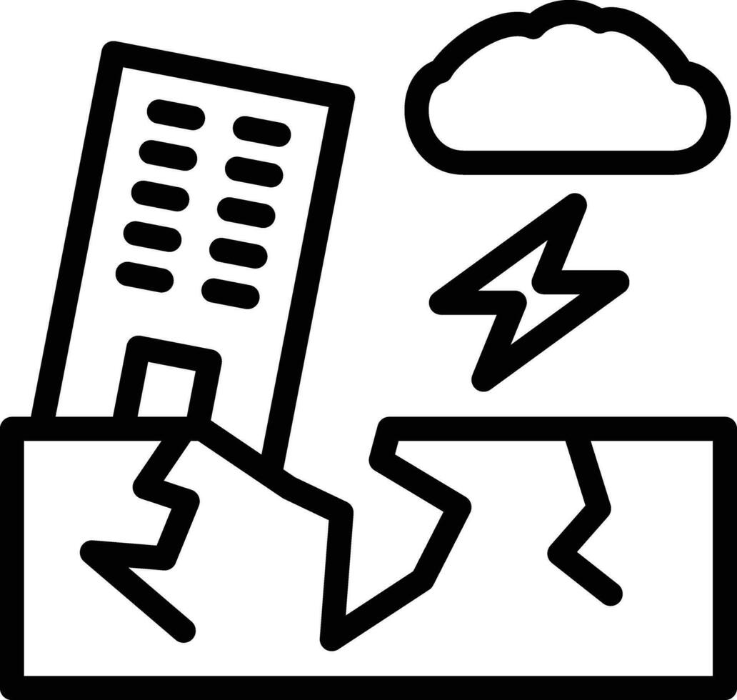 Natural Disaster Vector Icon