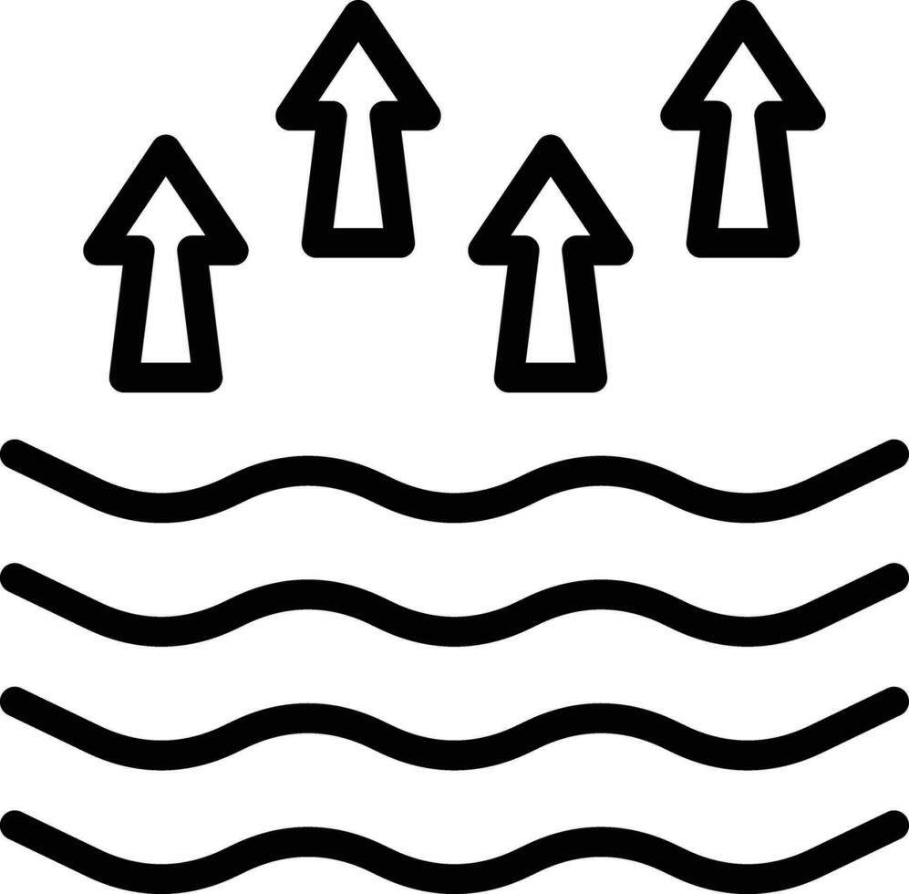 High Tide Vector Icon