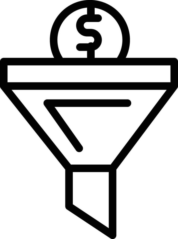 Sale Funnel Vector Icon