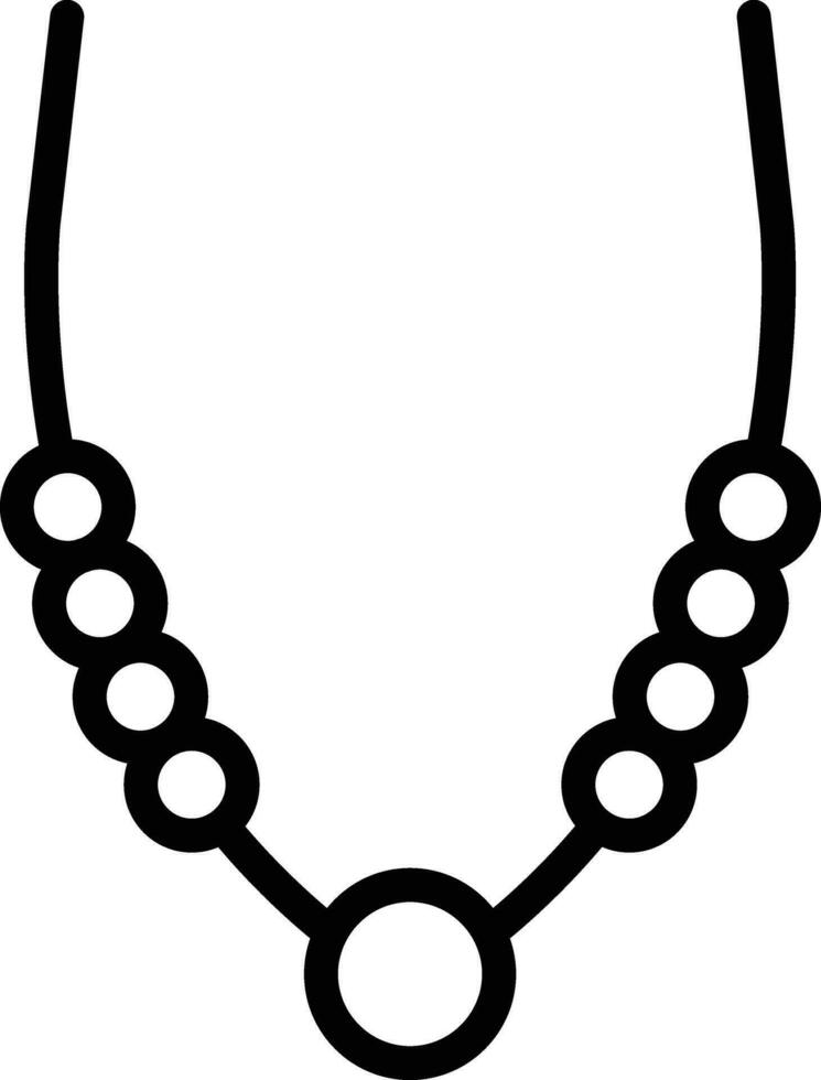 Necklace Vector Icon