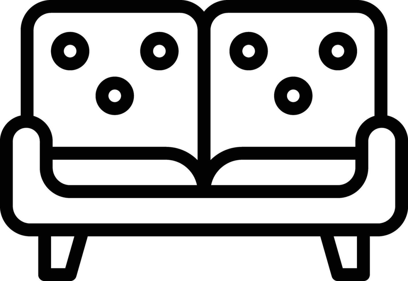 Couch Vector Icon