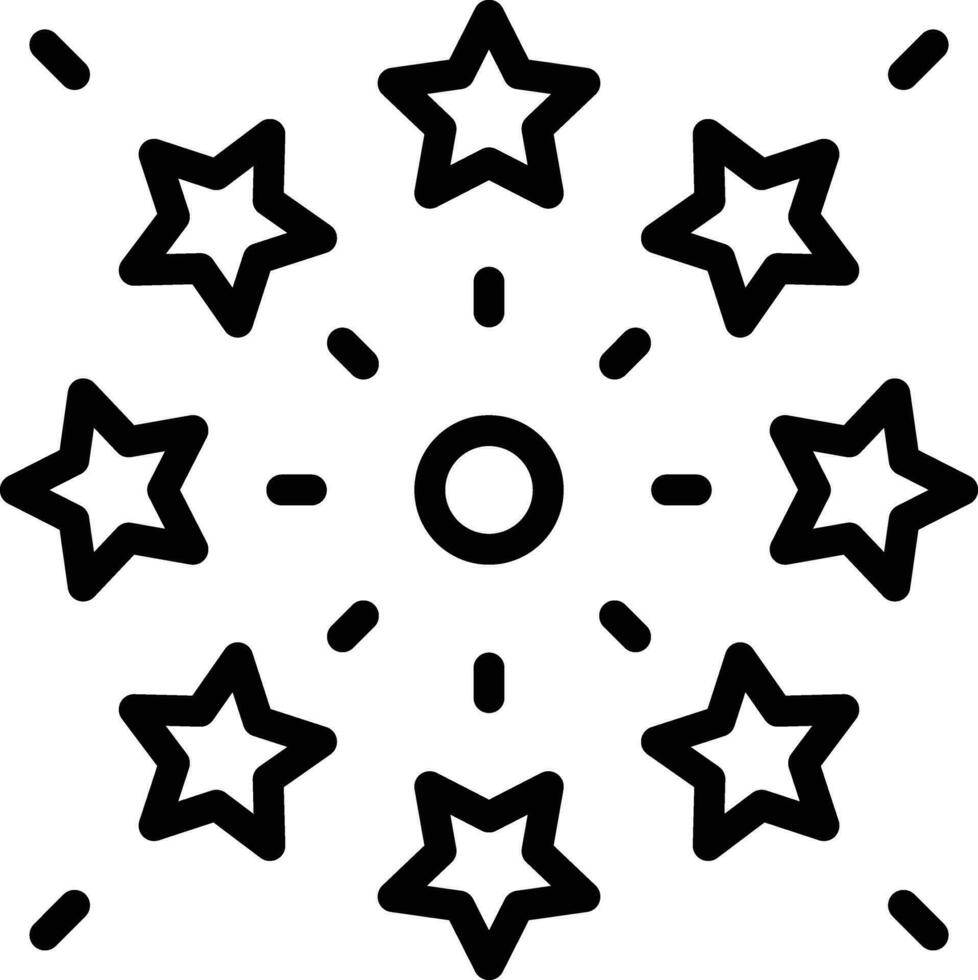 Fireworks Vector Icon