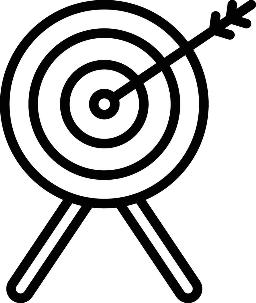 Dartboard Vector Icon