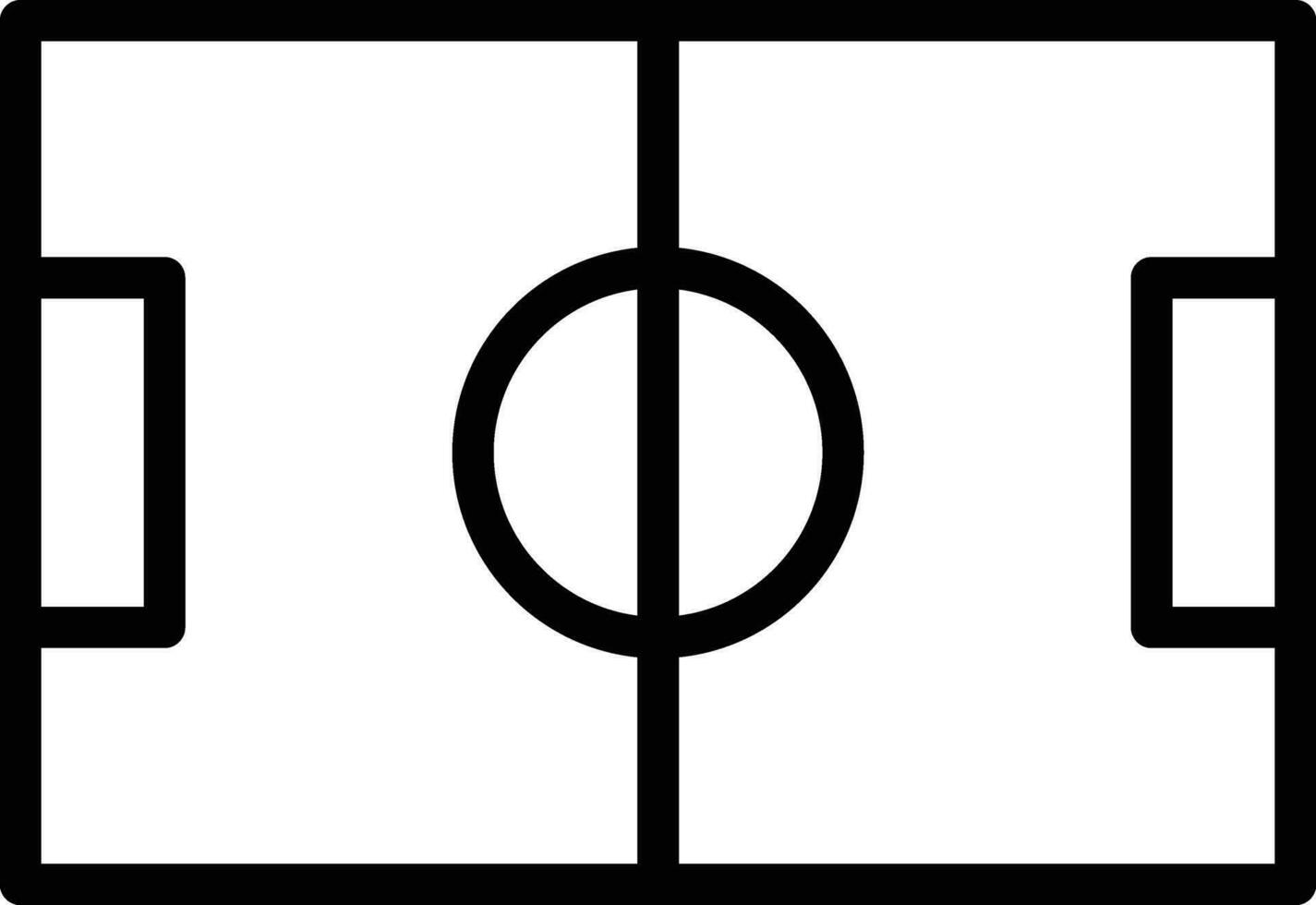 Football Field Vector Icon