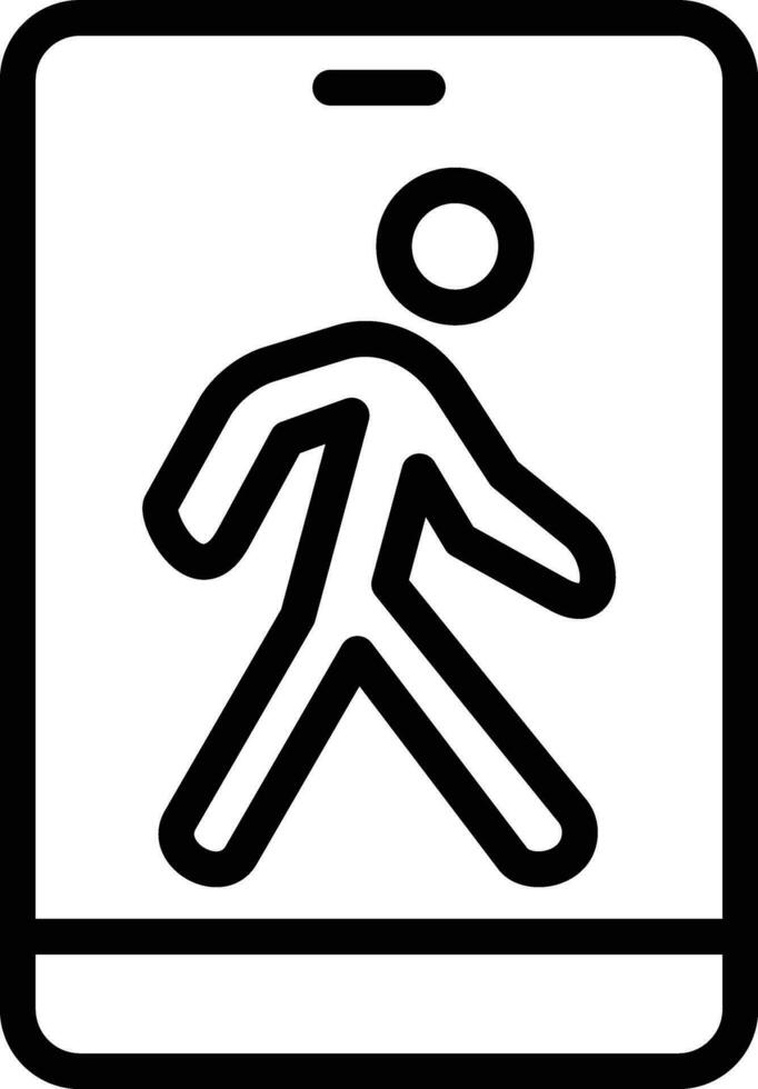 Walking Vector Icon