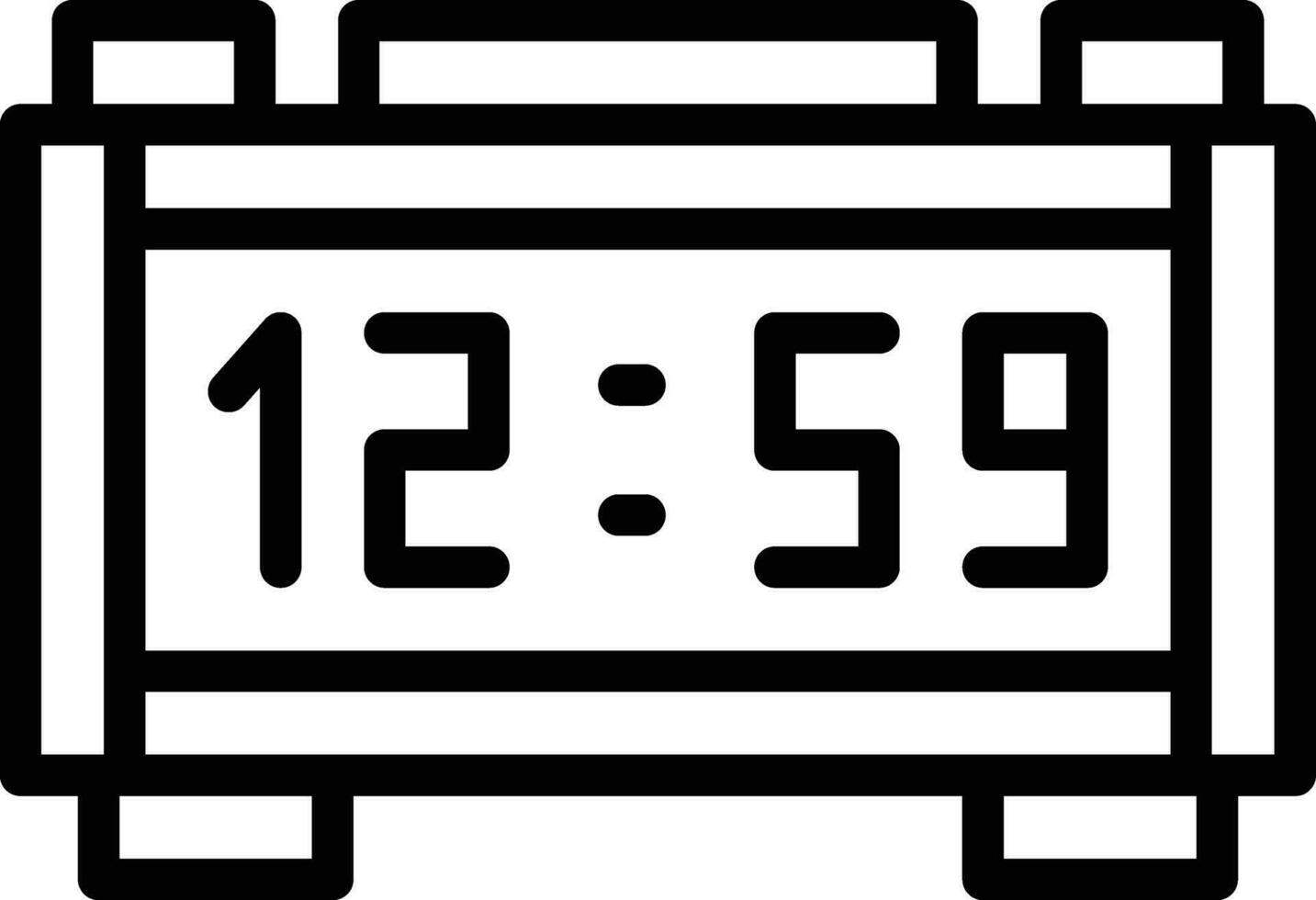 Clock Vector Icon