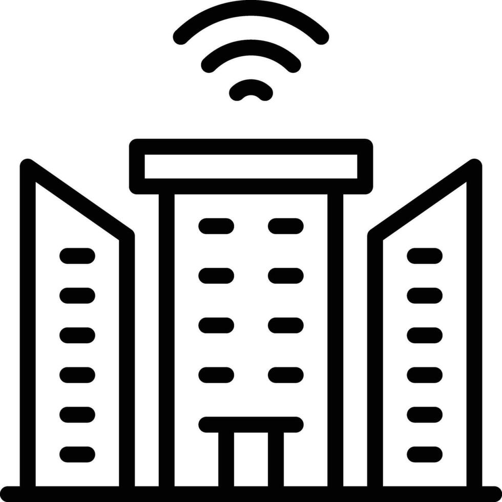 Smart City Vector Icon