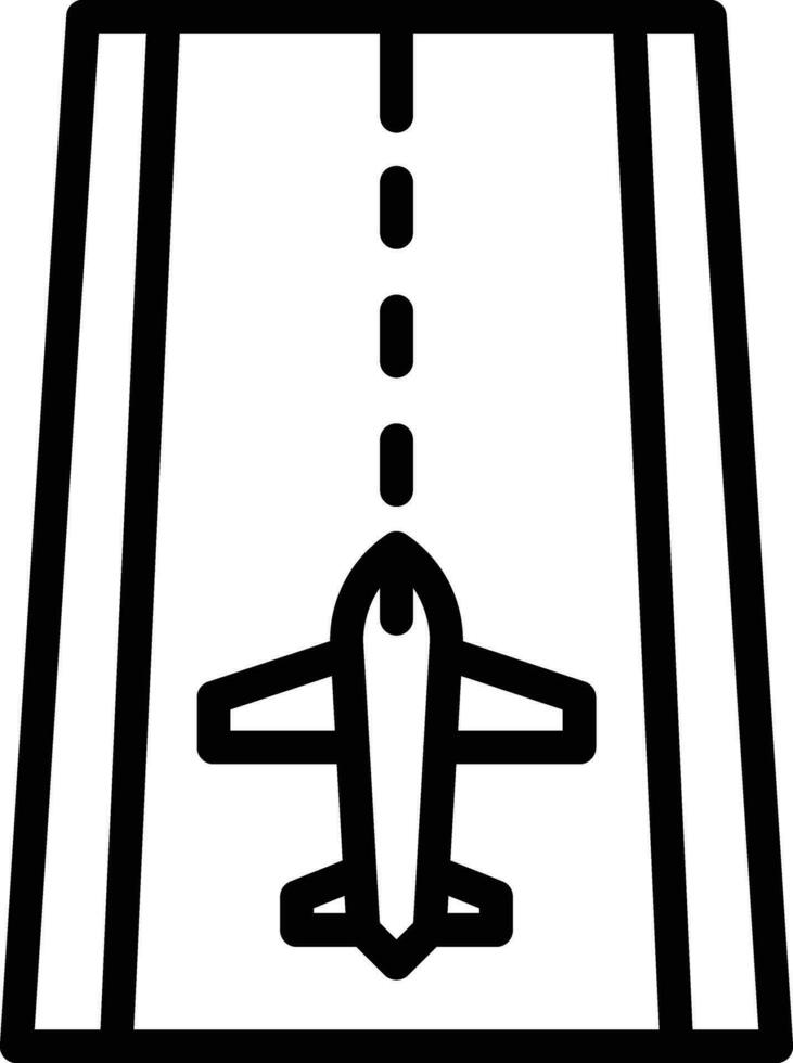 Runway Vector Icon