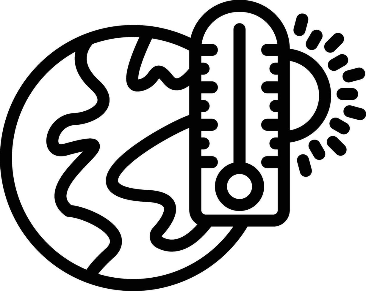 Global Warming Vector Icon