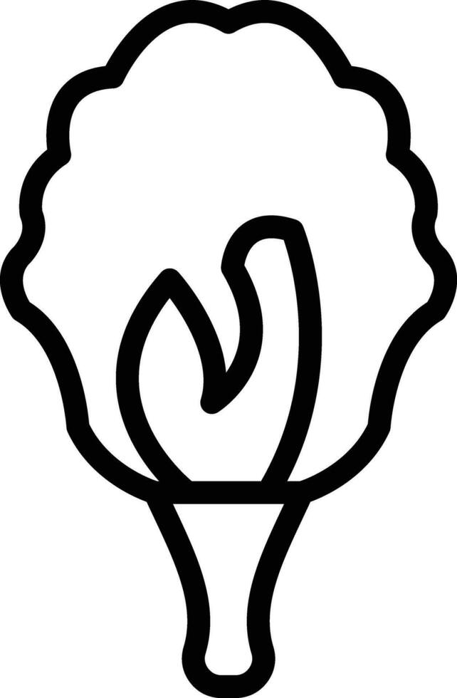 Pea Flower Vector Icon