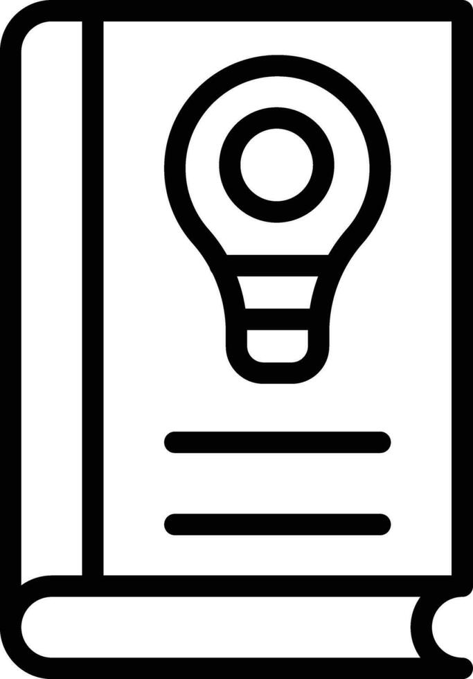 Physics Book Vector Icon