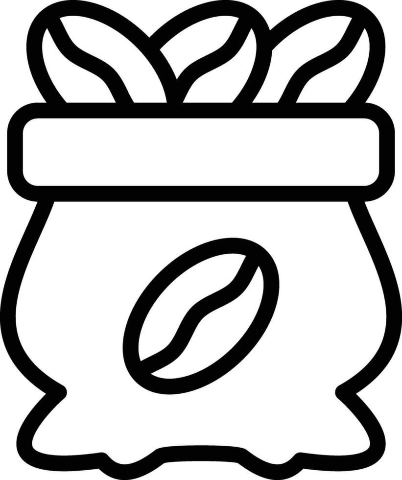 Coffee Sack Vector Icon