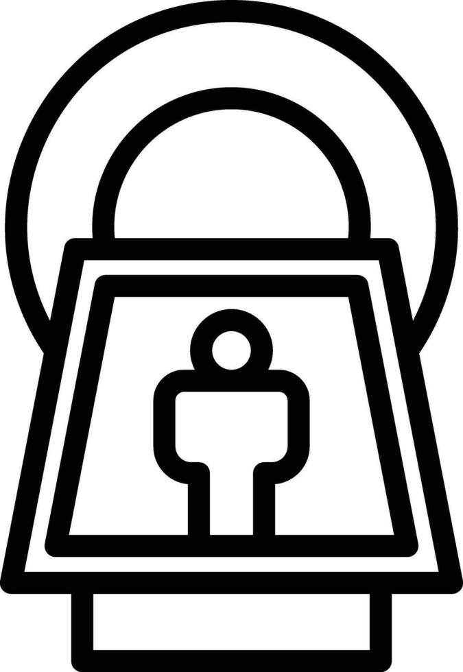 Radiology Vector Icon