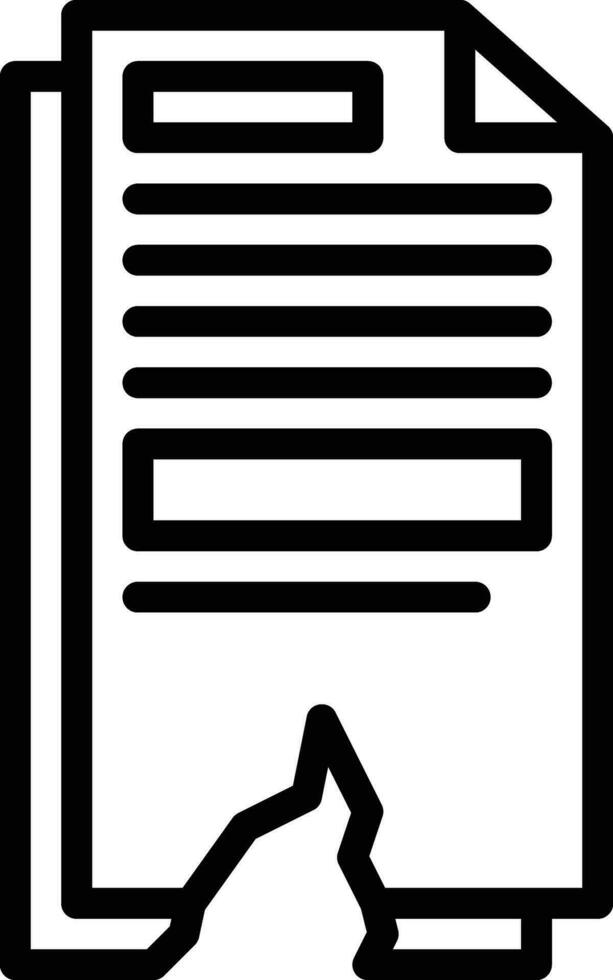 Data Loss Vector Icon